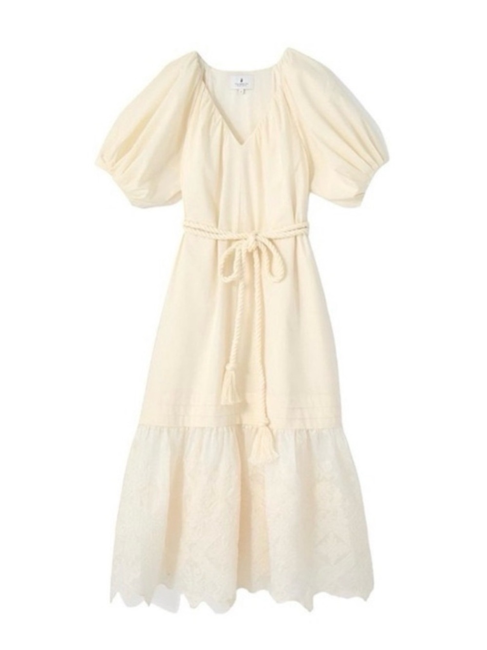 Tuckernuck x Studio McGee Exclusive Cream Cotton Lace Juniper Dress - Picture 4 of 8